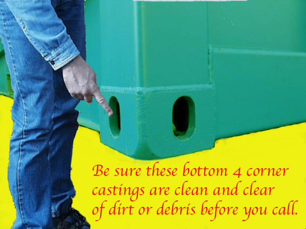 container corner casting