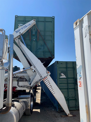 double stack containers